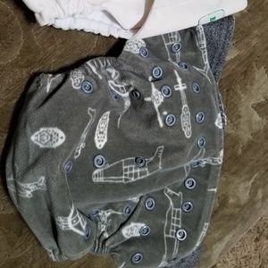 Kawaii Green Baby cloth bamboo diaper os